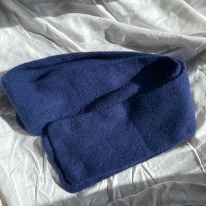 Blue Merino Wool Possum Blend Scarf